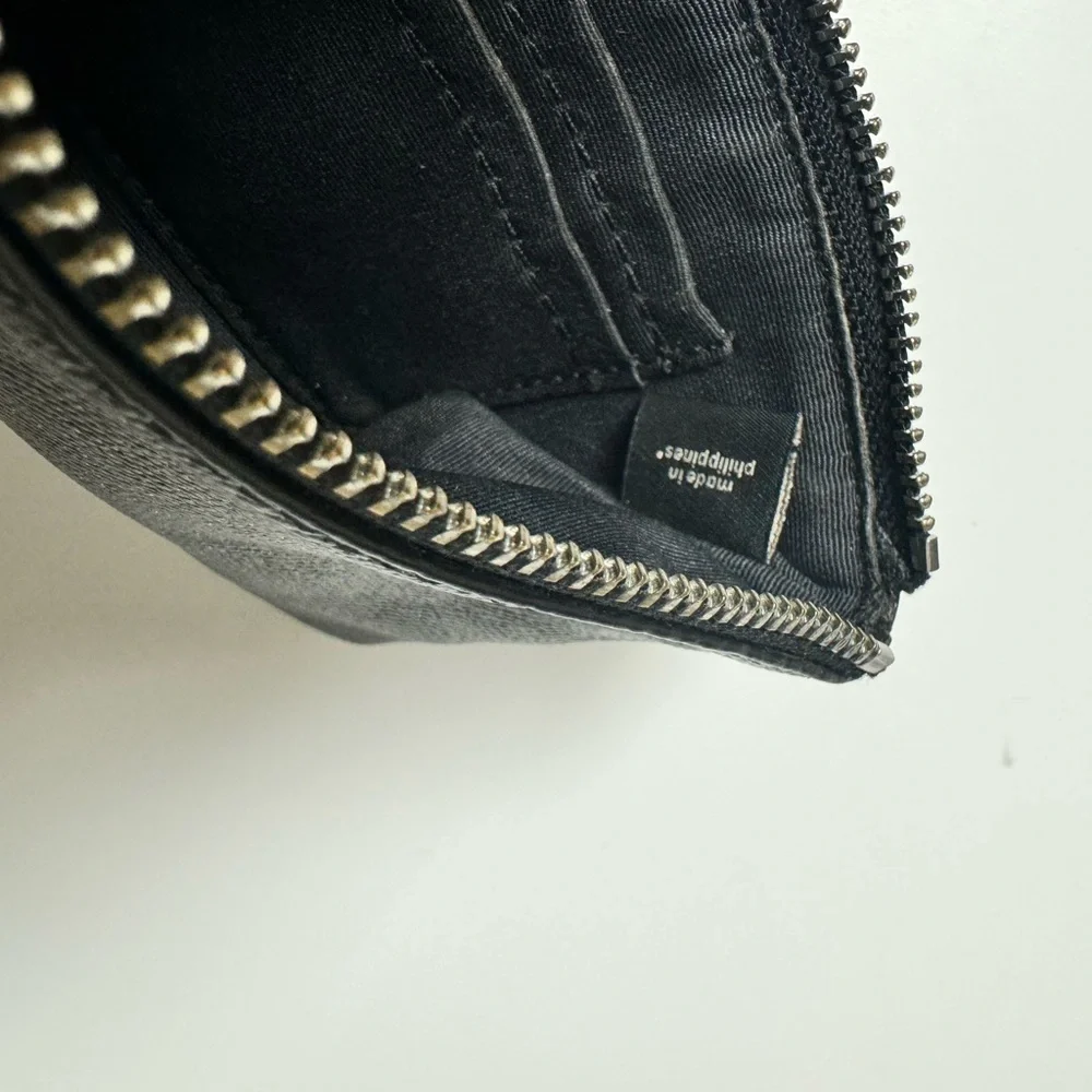 Coach Black Coin Wallet - Picture 8 of 9